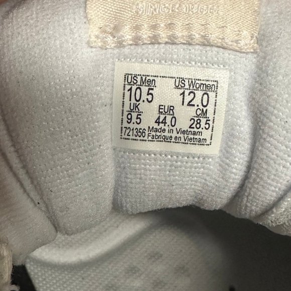 Vans Mens Black Old Skool 721356 Lace Up Low Top Skate Sneaker Size US 10.5 - Picture 6 of 6